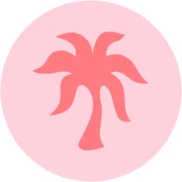 PINK PALM PUFF logo